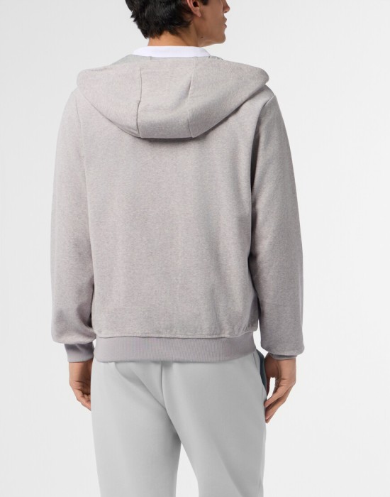 толстовка  из италии вид сбоку