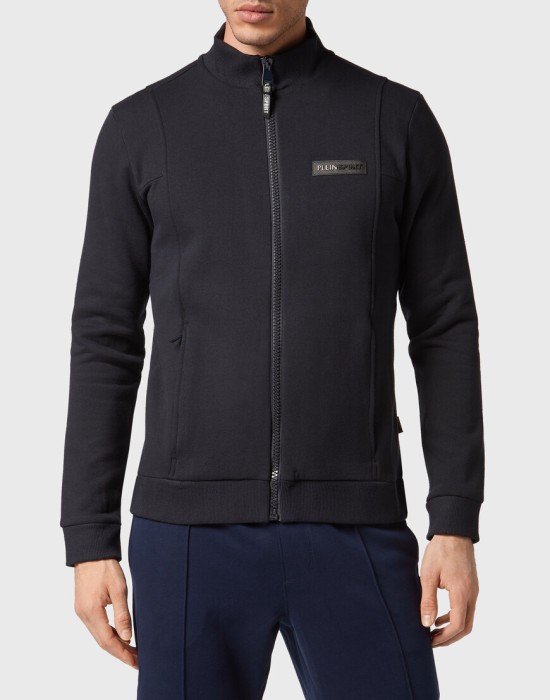 толстовка  от бренда plein sport вид слева