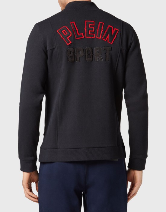 толстовка  из италии вид сбоку