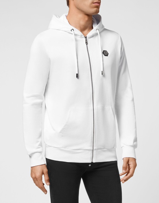 толстовка  от бренда philipp plein вид слева