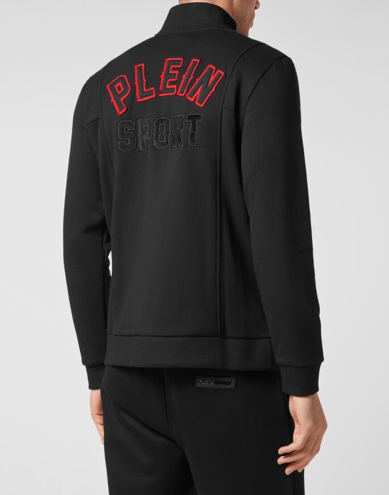 толстовка  из италии вид сбоку