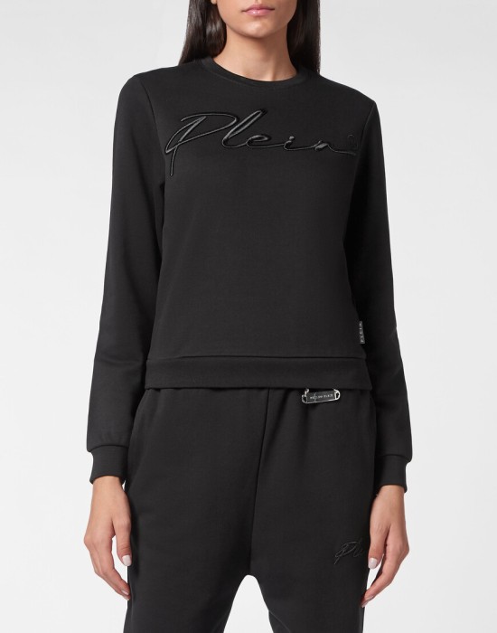 толстовка  от бренда philipp plein вид слева