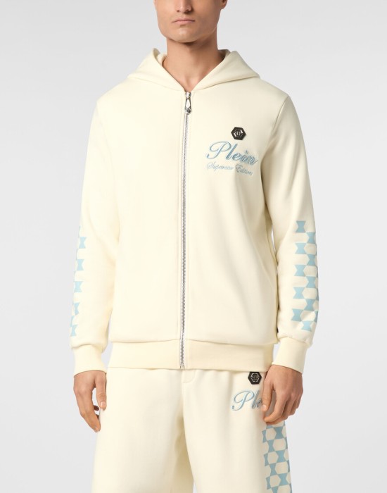 толстовка  от бренда philipp plein вид слева