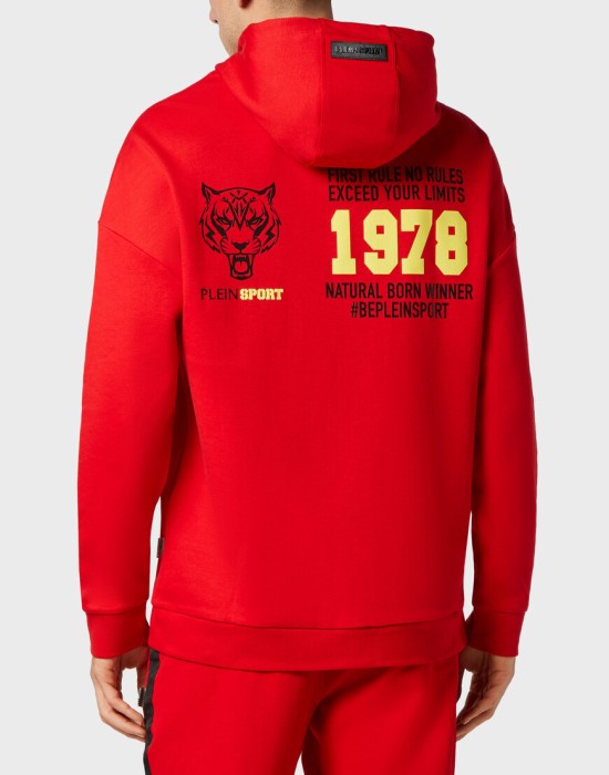 толстовка  из италии вид сбоку