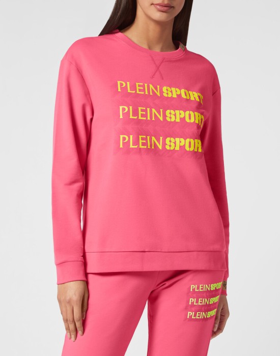 толстовка  от бренда plein sport вид слева