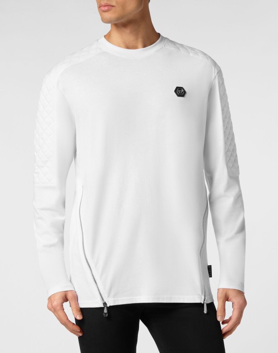 толстовка  от бренда philipp plein вид слева