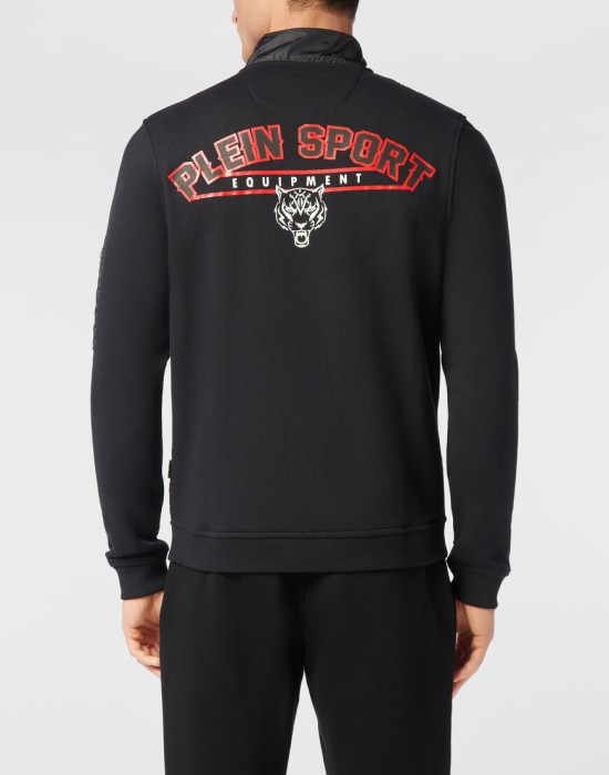 толстовка  из италии вид сбоку