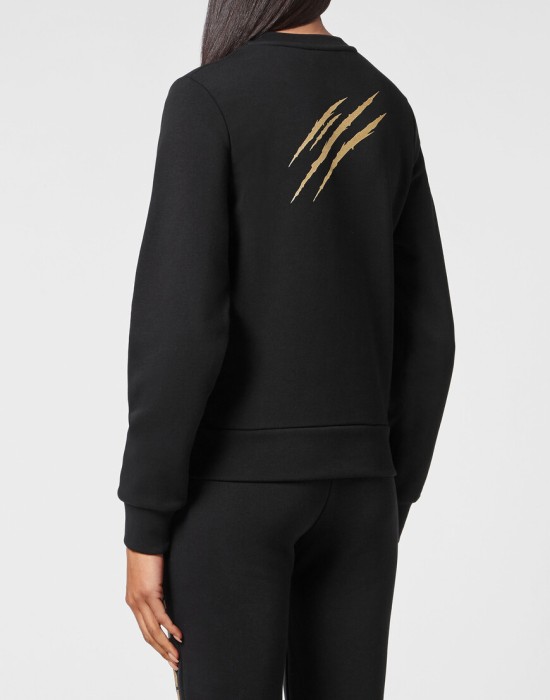 толстовка  из италии вид сбоку