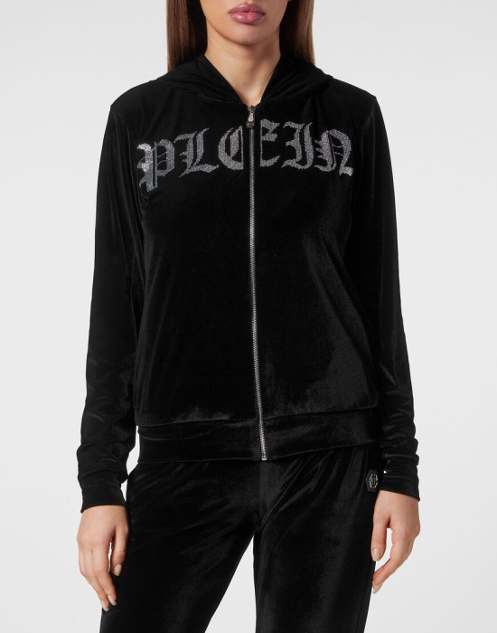 толстовка  от бренда philipp plein вид слева