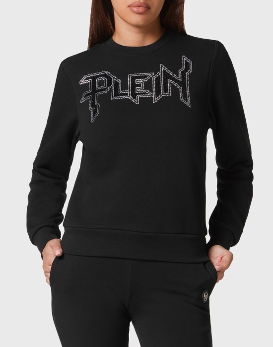 толстовка  от бренда philipp plein вид слева