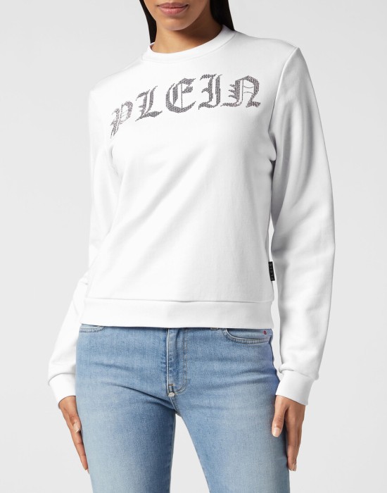толстовка  от бренда philipp plein вид слева