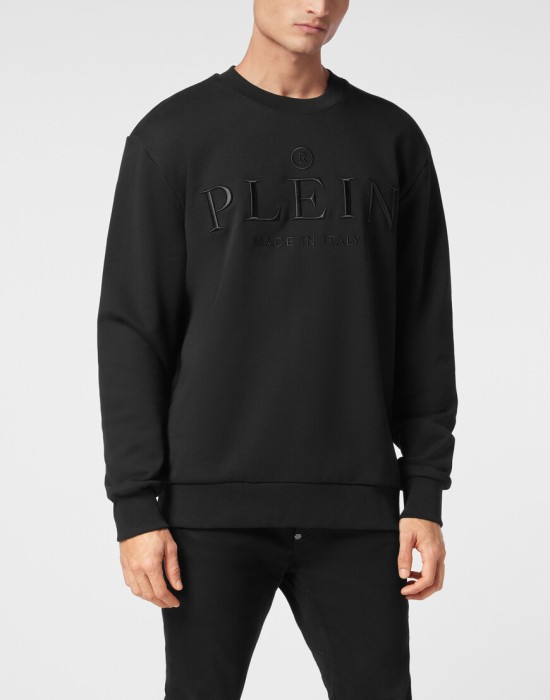 толстовка  от бренда philipp plein вид слева