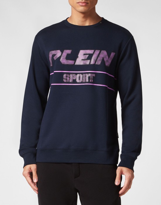 толстовка  от бренда plein sport вид слева