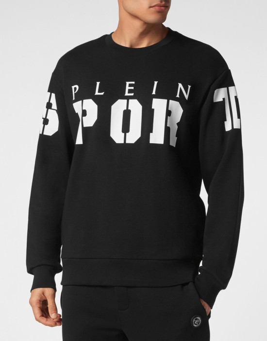 толстовка  от бренда plein sport вид слева