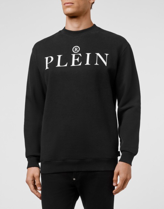 толстовка от бренда philipp plein вид слева