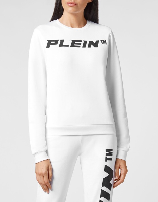 толстовка от бренда philipp plein вид слева