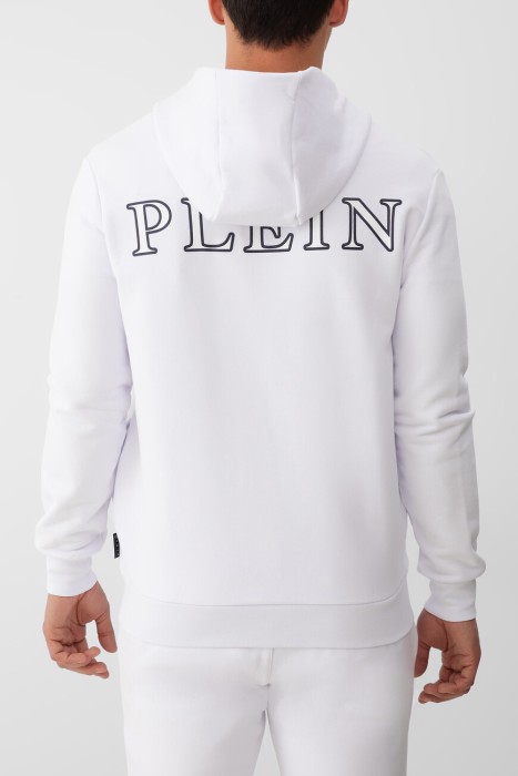 толстовка от бренда philipp plein вид слева