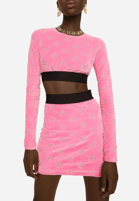 топ dolce&gabbana из проверенных материалов спереди