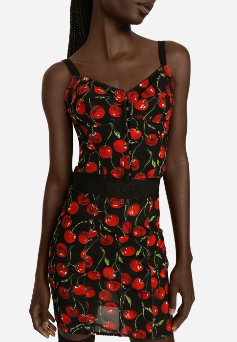 топ dolce&gabbana из проверенных материалов спереди