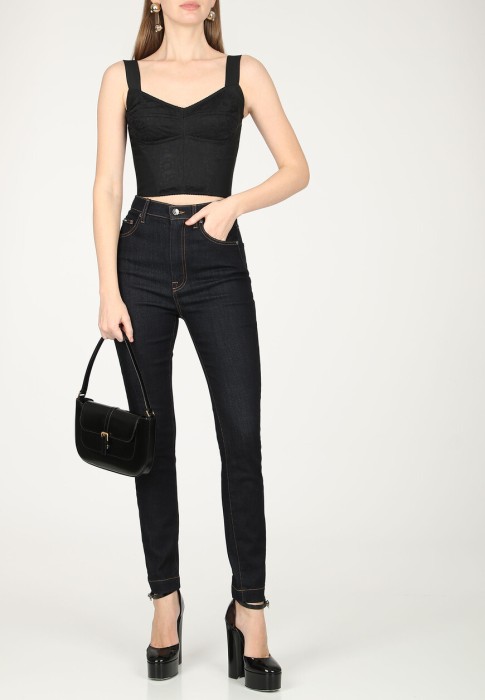 топ dolce&gabbana из италии вид сбоку