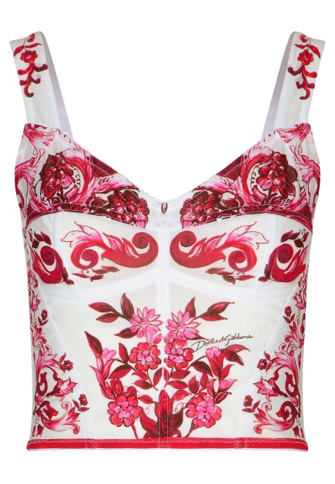 топ dolce&gabbana F7W98T FPSH5 фотография