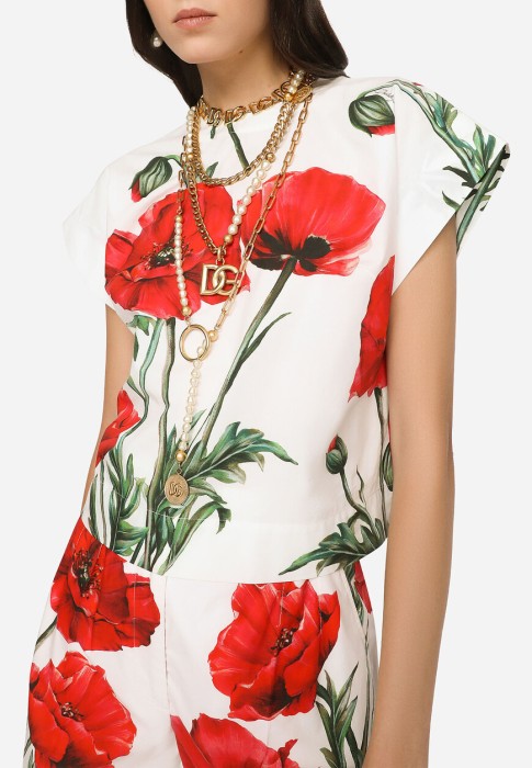 топ dolce&gabbana из проверенных материалов спереди