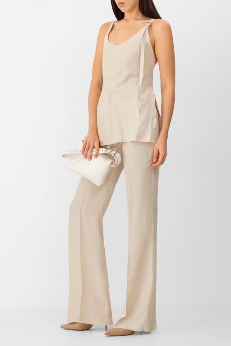 топ maxmara из вискозы спереди