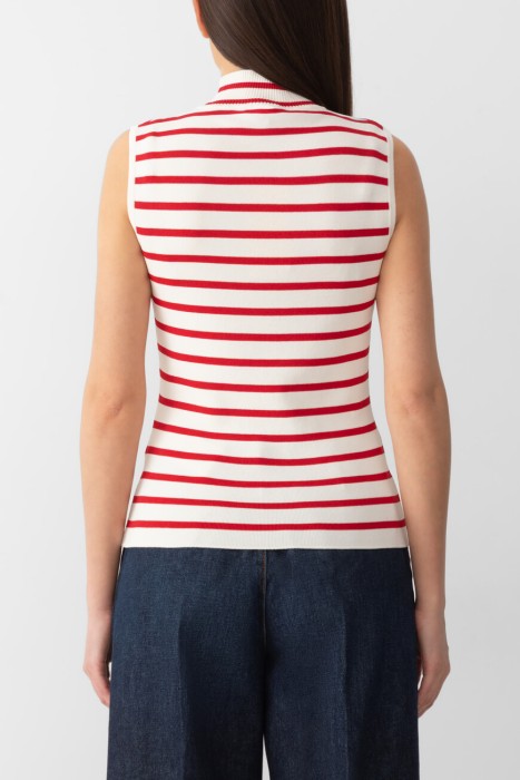 топ  модель calico от бренда luisa spagnoli вид слева