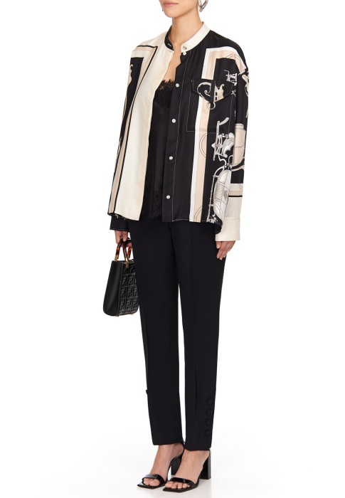 топ  от бренда ermanno scervino вид слева