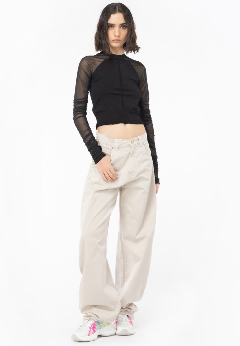 топ  от бренда pinko вид слева