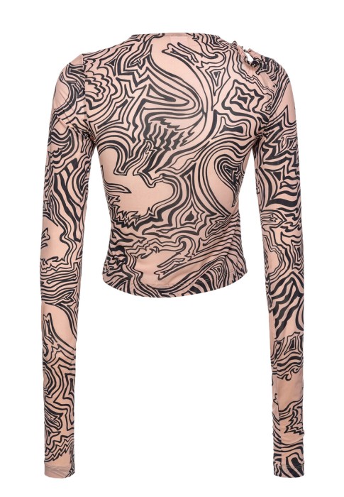 топ  от бренда pinko вид слева