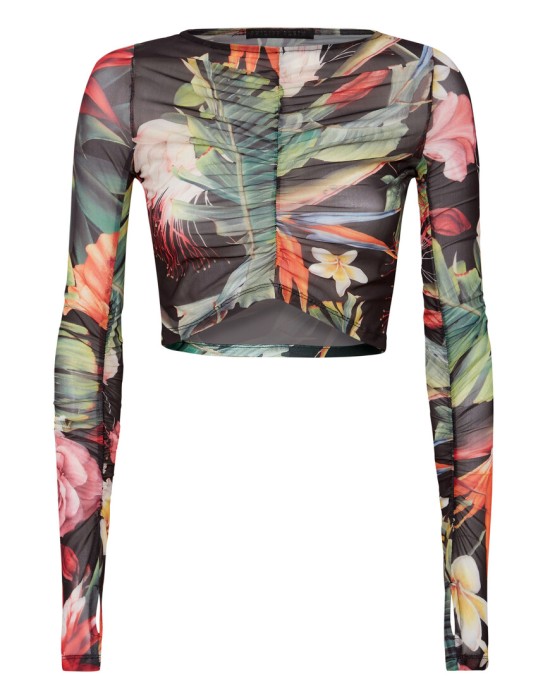 топ  от бренда philipp plein вид слева