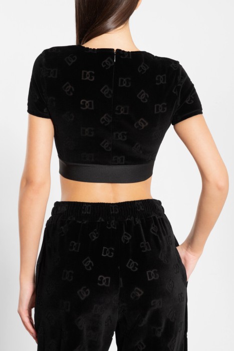 топ  от бренда dolce & gabbana вид слева