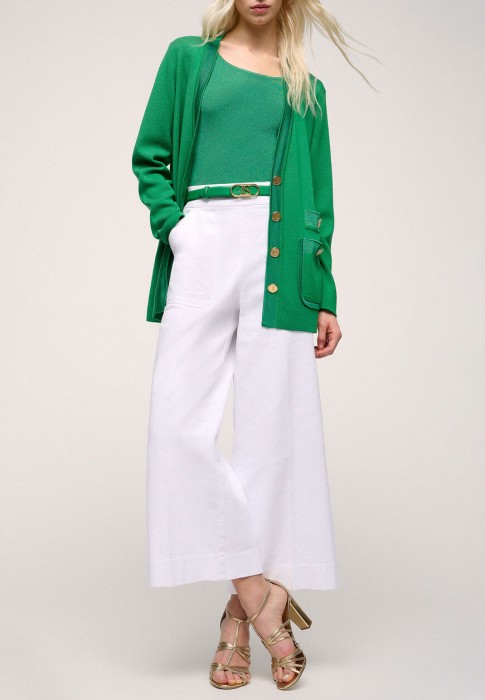 топ  от бренда luisa spagnoli вид слева