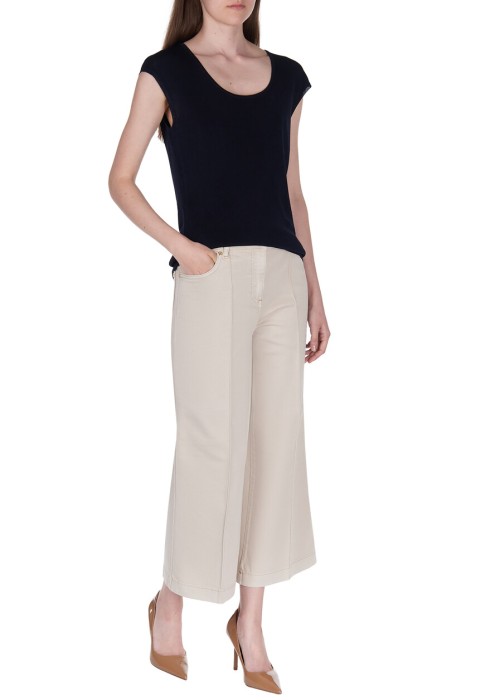 топ  от бренда luisa spagnoli вид слева