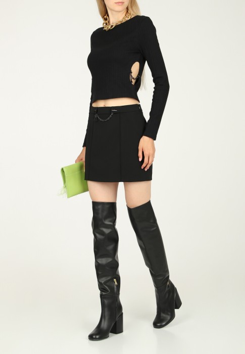 топ  от бренда patrizia pepe вид слева