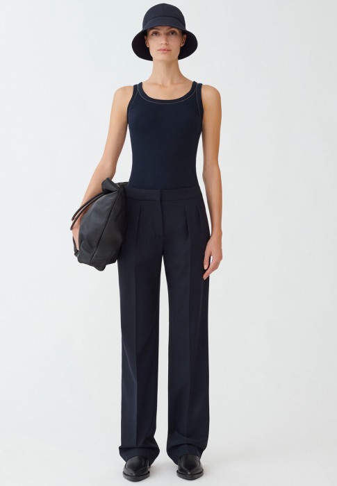 топ  от бренда fabiana filippi вид слева