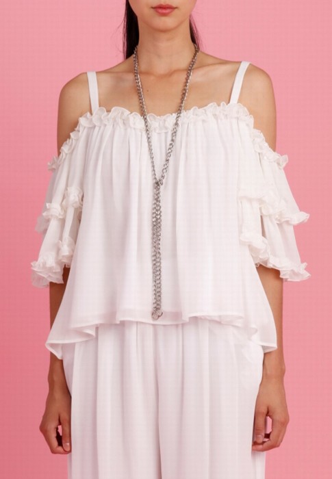 топ  от бренда max&moi вид слева