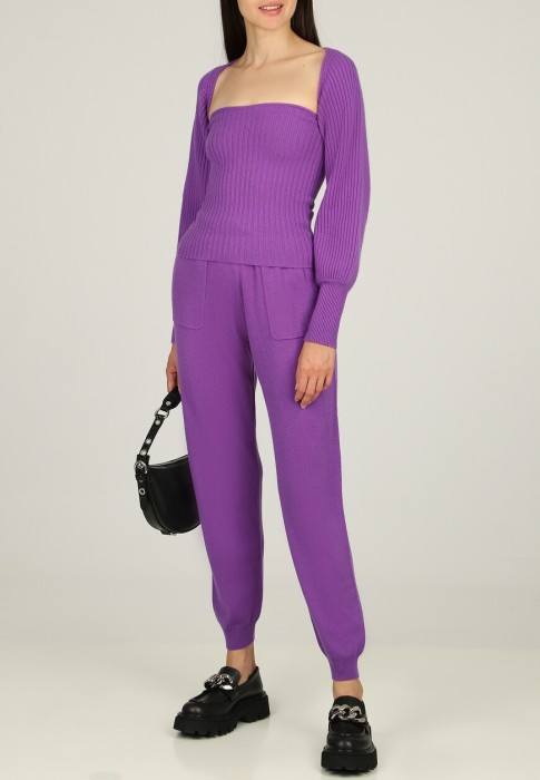 топ  от бренда allude вид слева