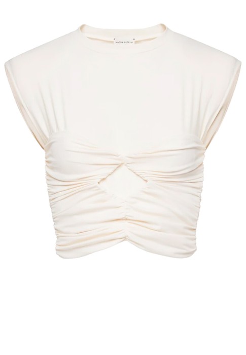 топ  T SHIRT 01 KREMOWY фотография