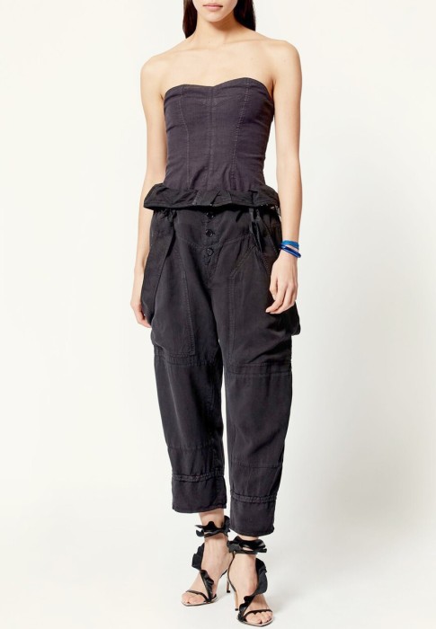 топ  от бренда isabel marant вид слева