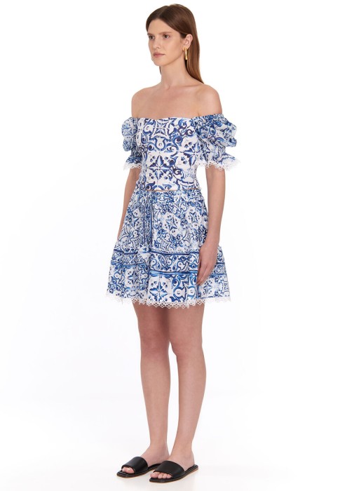 топ  от бренда positano couture by blitz вид слева