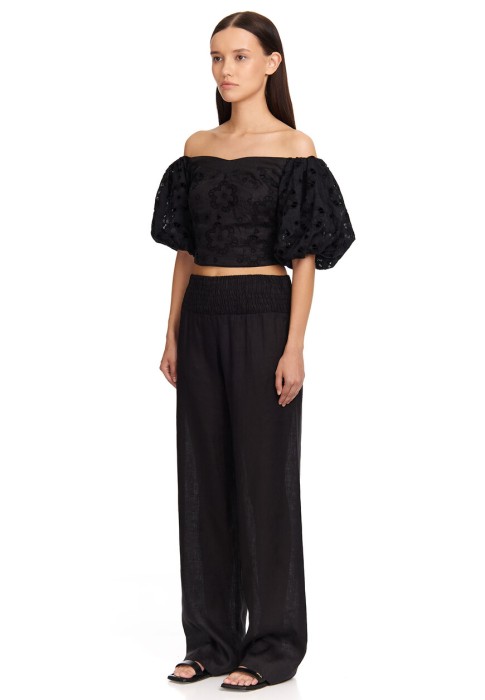 топ  от бренда positano couture by blitz вид слева