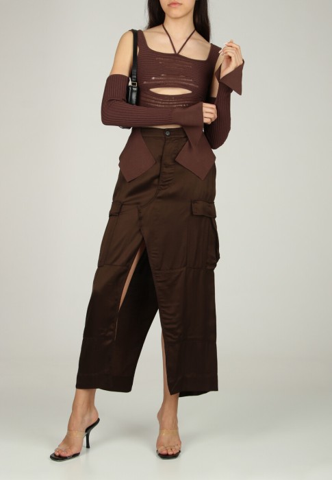 топ  от бренда andreadamo вид слева