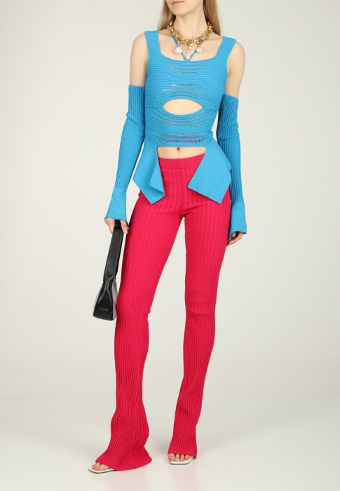 топ  от бренда andreadamo вид слева