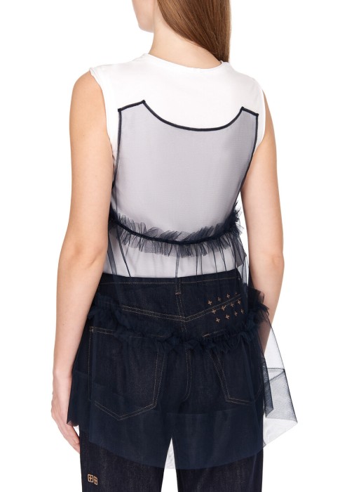 Товар синего цвета с внутренней стороны