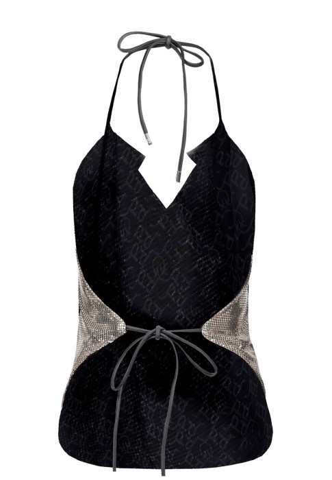 топ  от бренда pinko вид слева