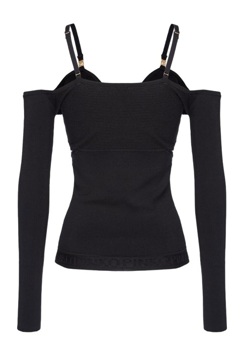 топ  от бренда pinko вид слева