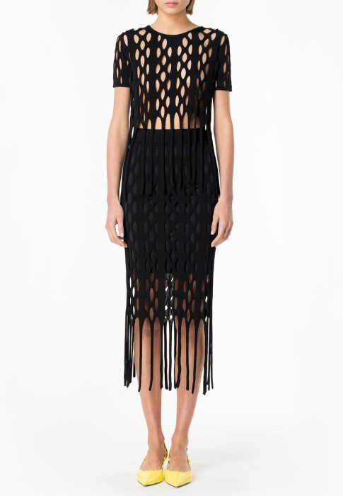 топ  от бренда pinko вид слева