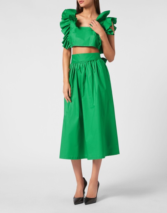 Товар зеленого цвета с внутренней стороны